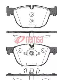 Комплект тормозных колодок METZGER 1297.00